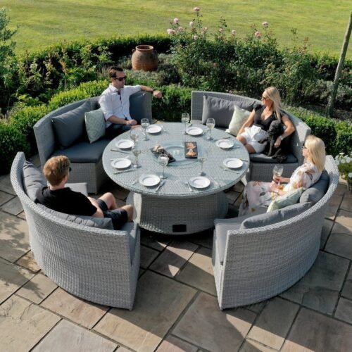 3221-asc-105016r-sq3-large-1.jpg Round Rattan Sofa Dining Set with Rising Table & Weatherproof Cushions