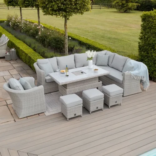 40012-kit-oxf-203064-r-cg-2-small.webp Oxford Deluxe Large Rattan Corner Dining Set with Rising Table & Armchair - Ceramic Glass